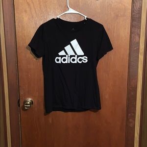 Black adidas tshirt